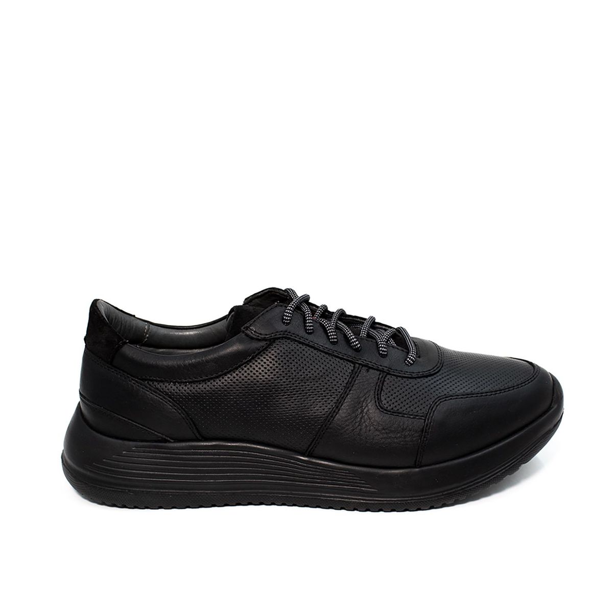 DAUSS - Zapatillas Urbanas Cuero Hombre Dauss Negro Negro
