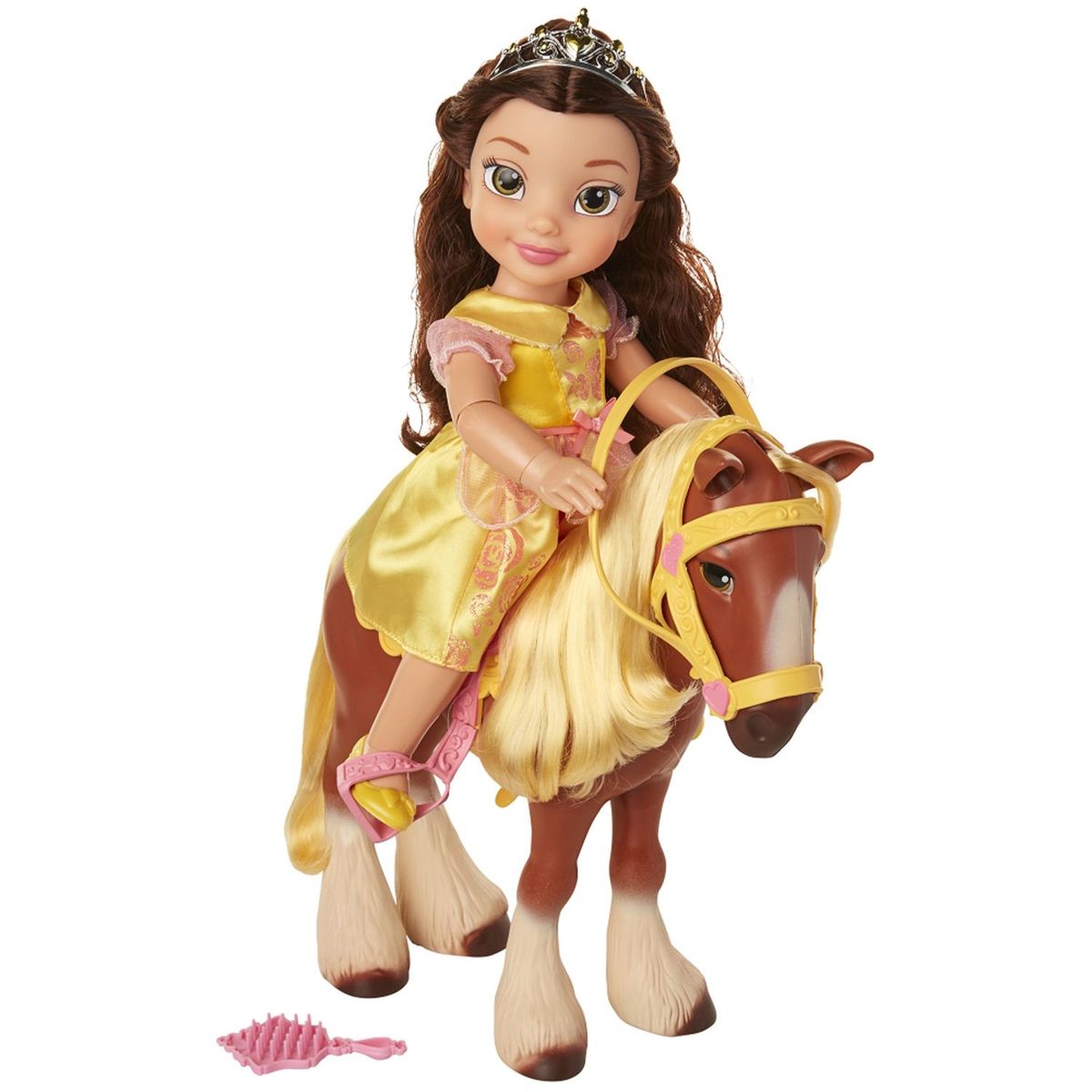 PRINCESS - Set de Muñeca Princesa Con Caballo PRINCESAS