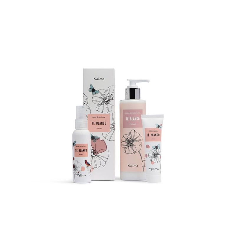 K'ALLMA - Set K'allma Colonias + Cremas Té Blanco