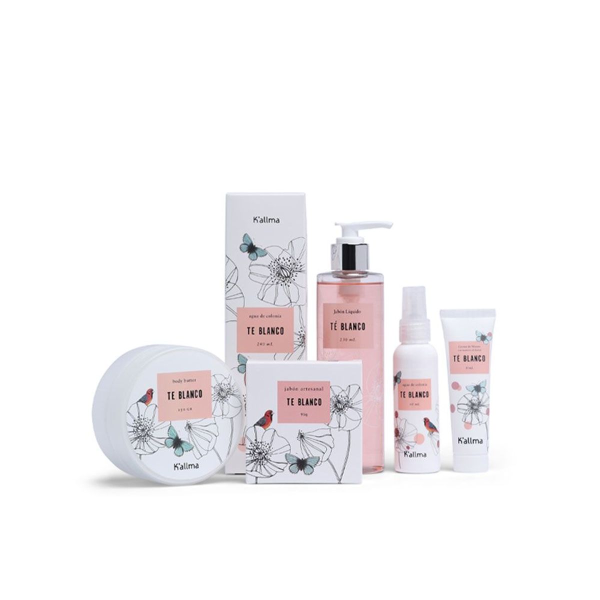 K'ALLMA - Pack K'allma Cuidado Corporal Té Blanco