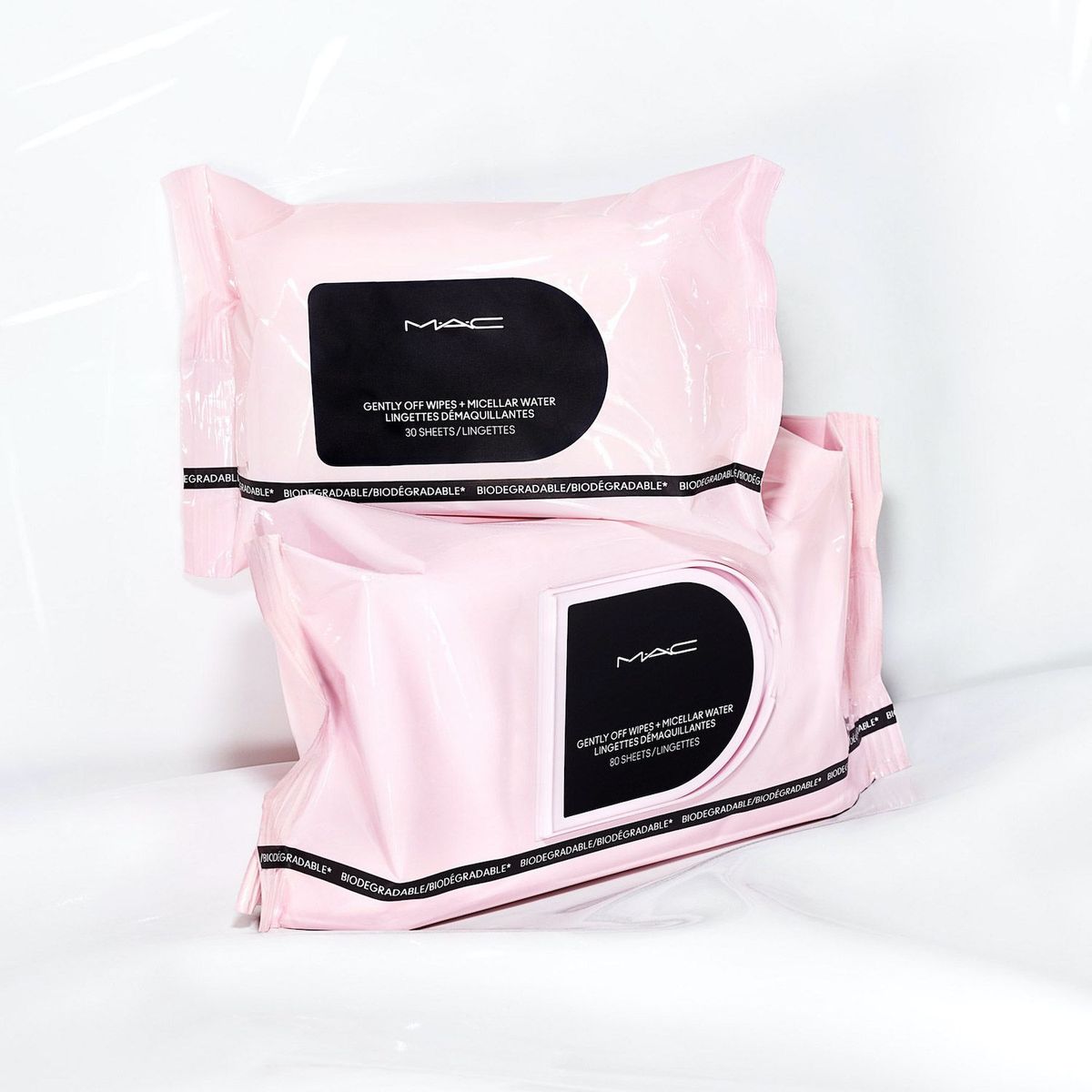 MAC - Gently Off Wipes+Micellar Water Biodegradable