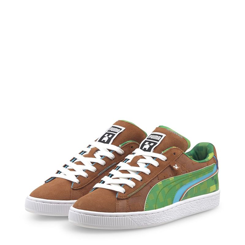 PUMA - Zapatillas urbanas Hombre PUMA Suede Minecraft