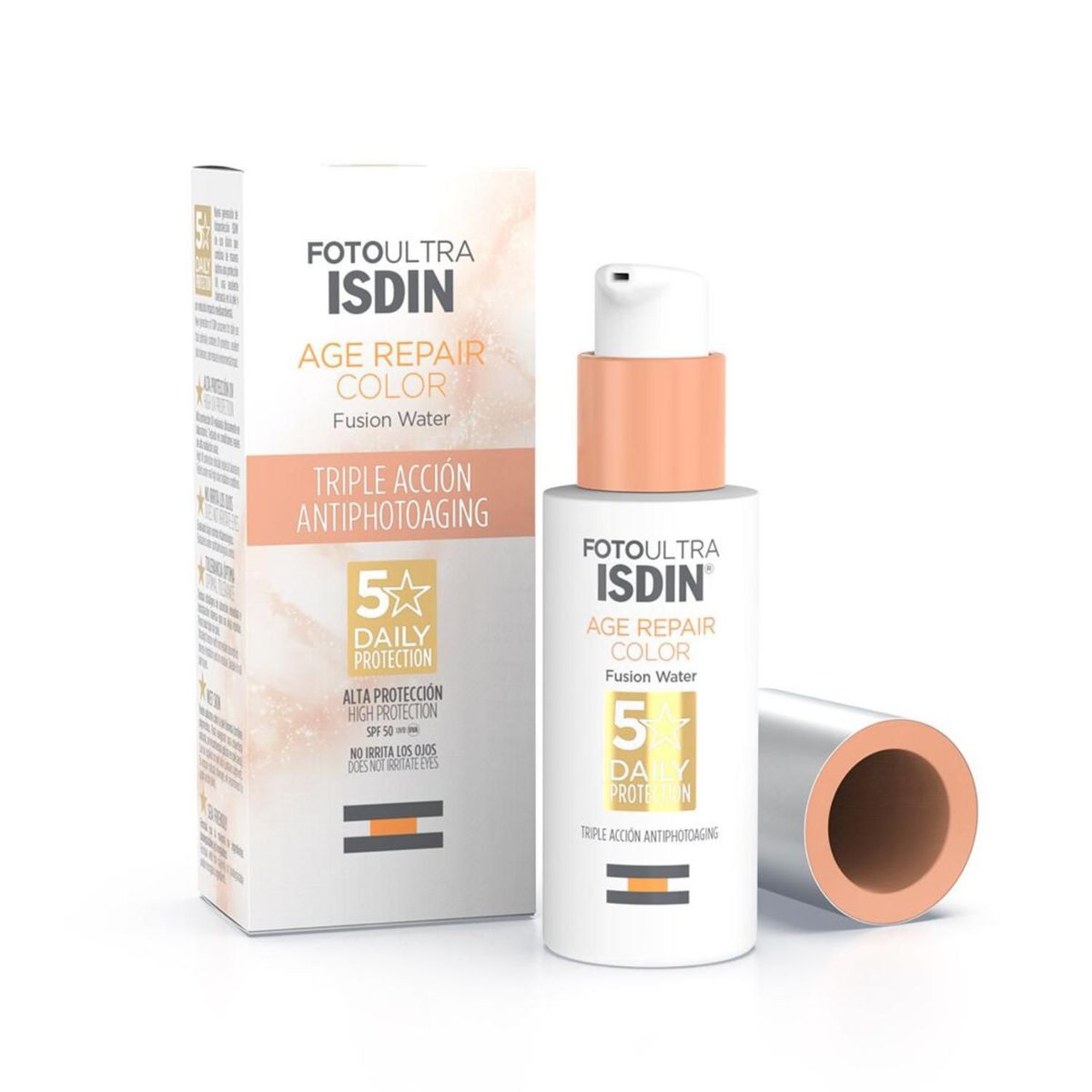 ISDIN - ISDIN FotoUltra Age Repair COLOR SPF50 50ML - Bloqueador solar facial con color y antiedad