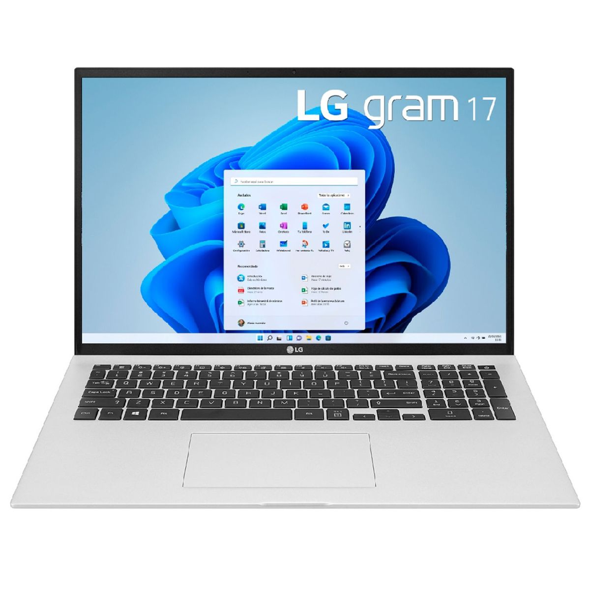 LG - UltraBook LG GRAM 17" Ci7 11° 16GB RAM 512GB SSD Gris 17Z90P-G.AH86B4