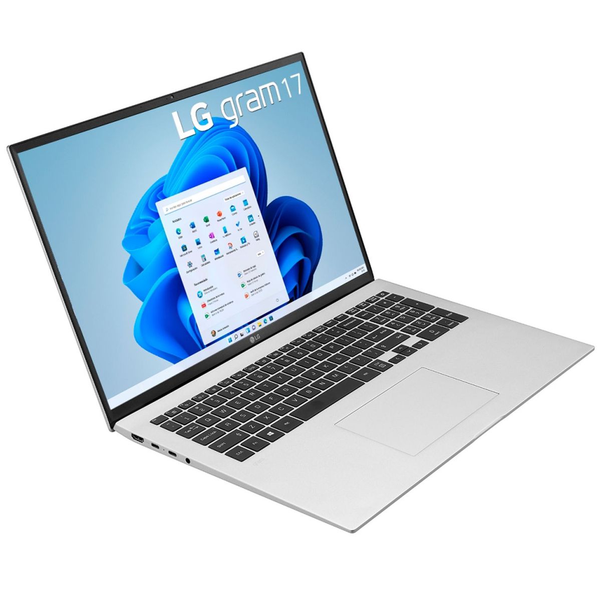 LG - UltraBook LG GRAM 17" Ci7 11° 16GB RAM 512GB SSD Gris 17Z90P-G.AH86B4