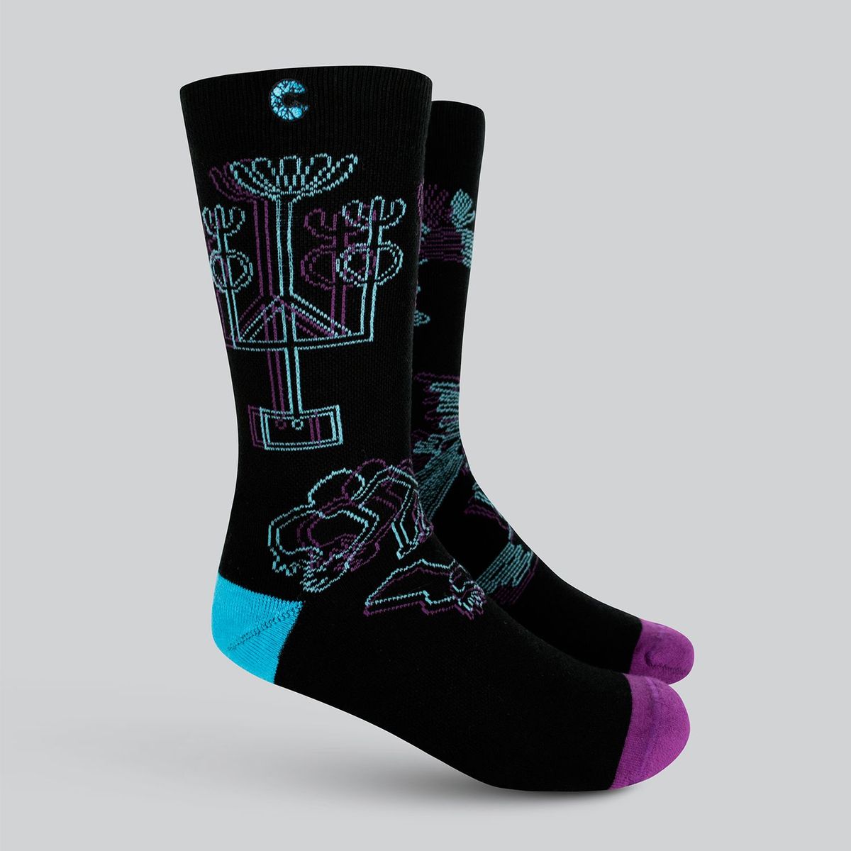 CHEESE SOCKS - Medias Largas Hombre