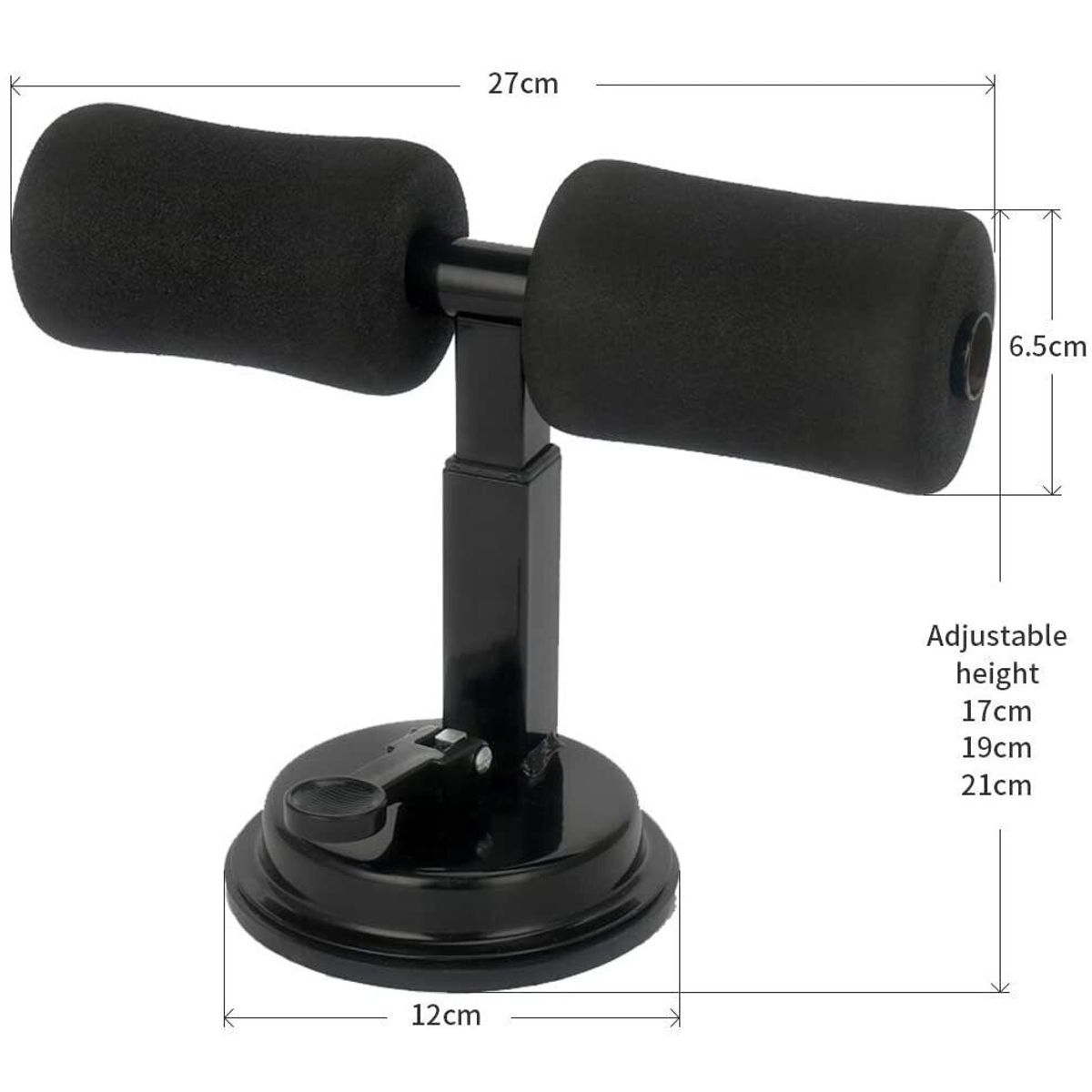 ALPHA - Sit-Up Barra de abdominales Rack para abdomen