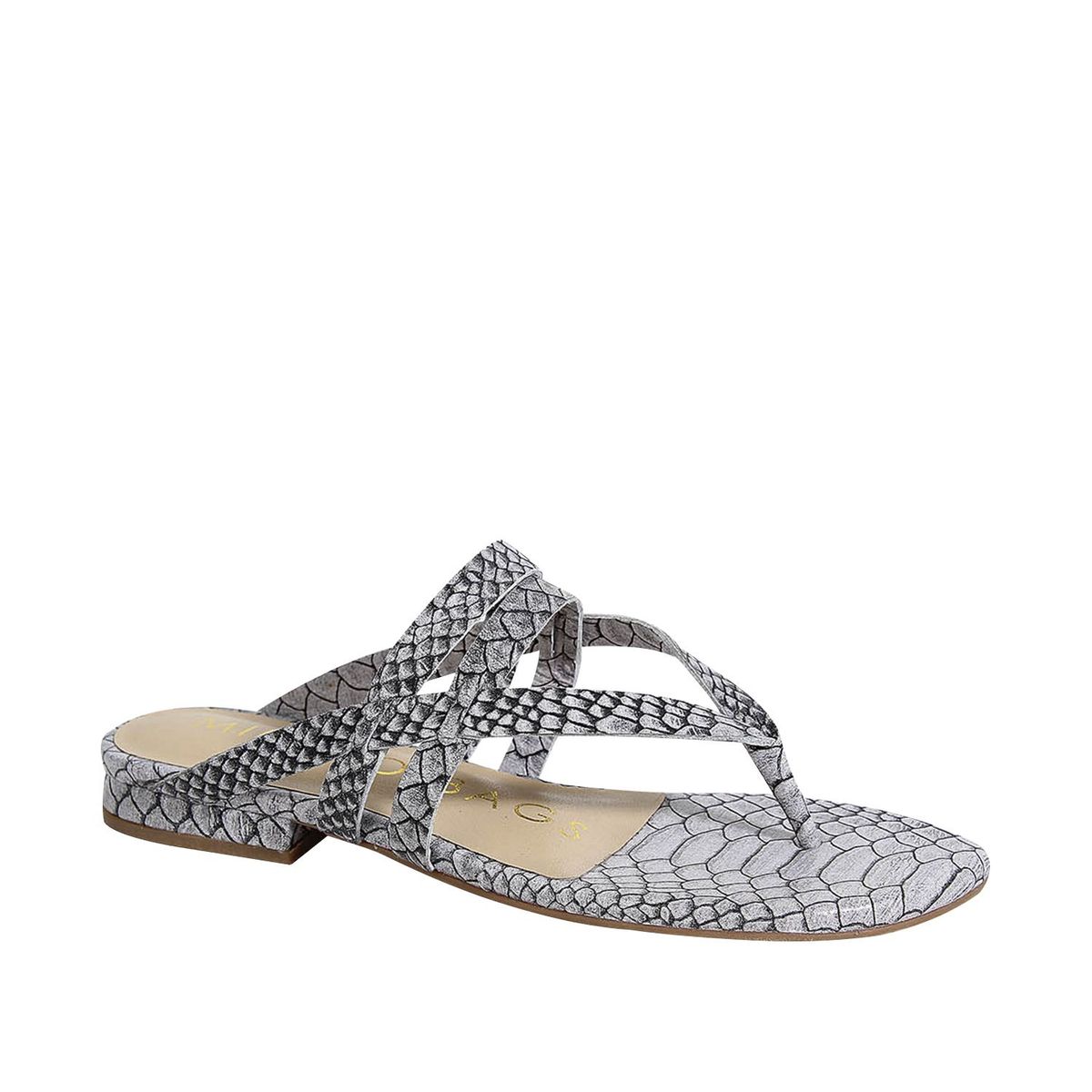 MILANO BAGS - Sandalias Casual Mujer Milano Bags Fs-9897 Plata