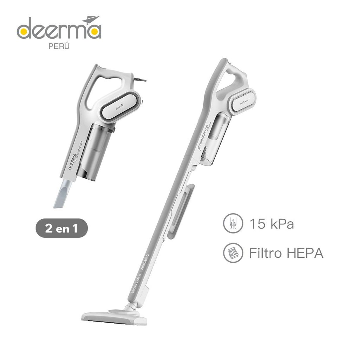 DEERMA - Aspiradora Vertical Multifuncional ProBL 600W DX700