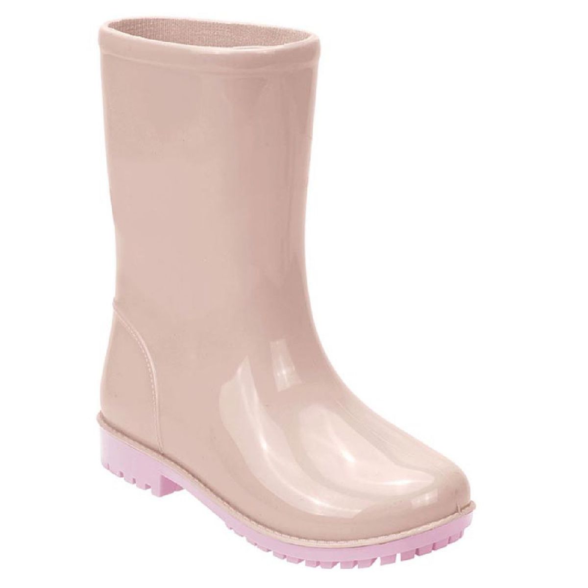 PICO Y PALA - Botas de lluvia Niña Pico y Pala Nude con Pink