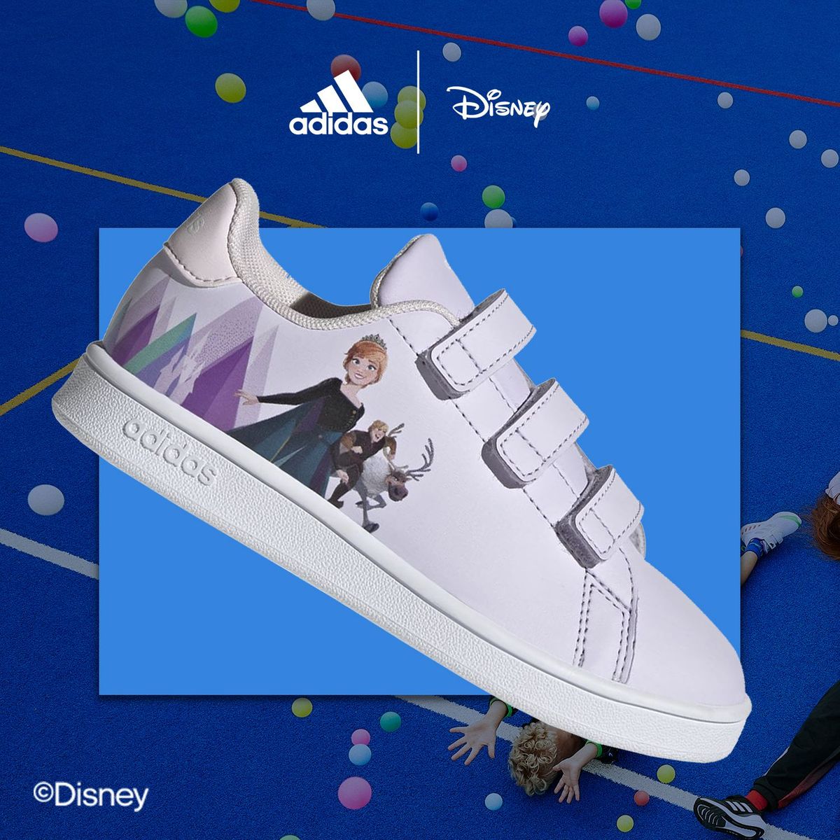 ADIDAS - Zapatillas Urbanas Niña adidas Advantage by Disney Frozen