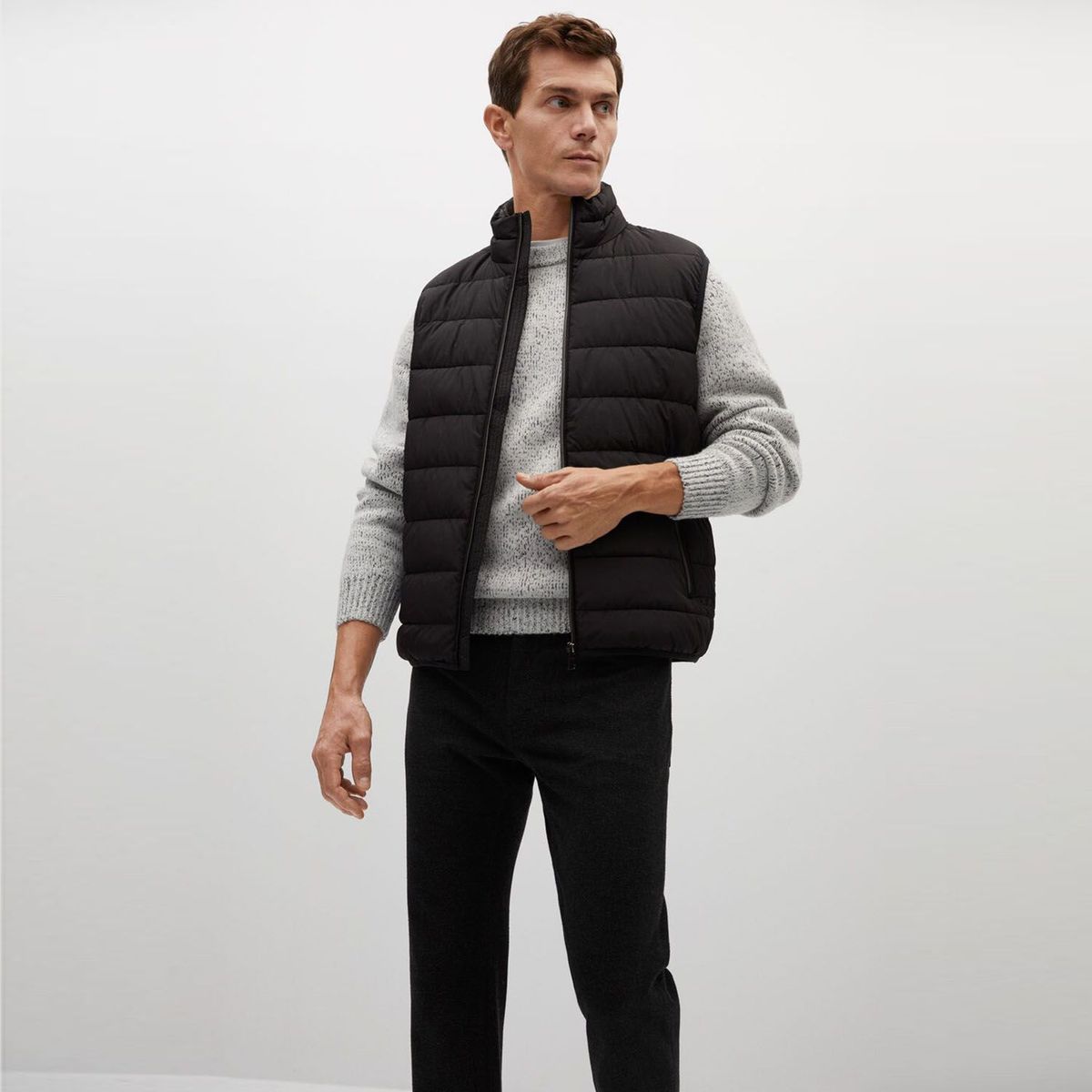 MANGO - Chaleco Hombre Mango