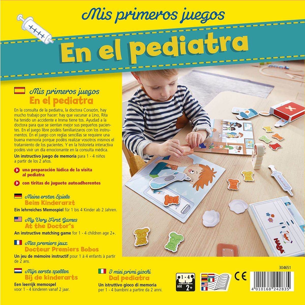 HABA - Juego de Mesa Mis Primeros Juegos:En El Pediatra 