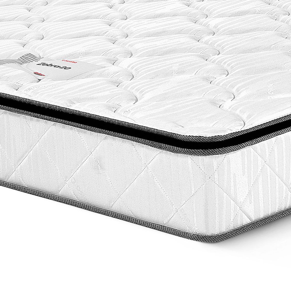 PARAISO - Colchón Zebra 20 7'' 1.5 Plz