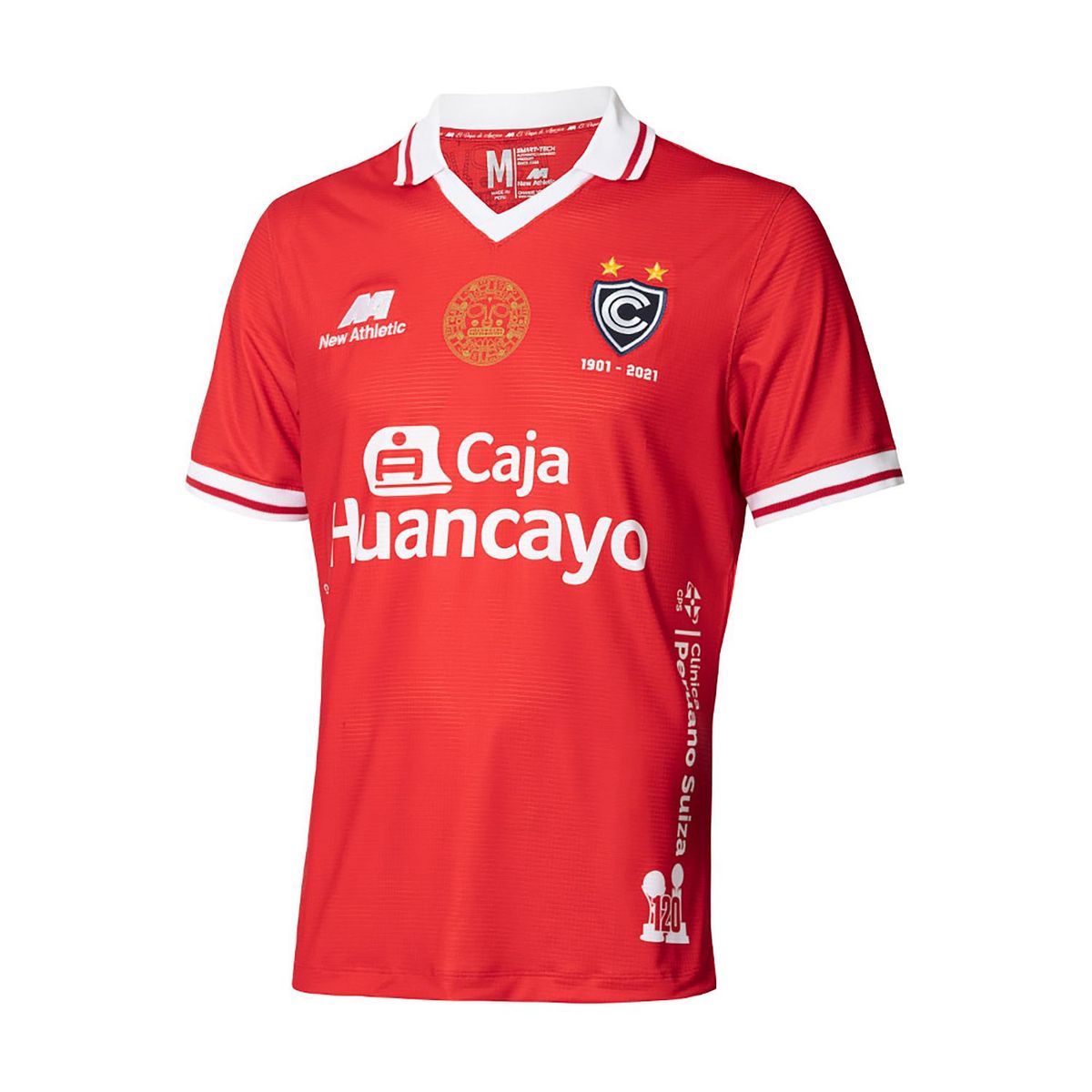 NEW ATHLETIC - Camiseta de Fútbol Especial 120 Años Cienciano