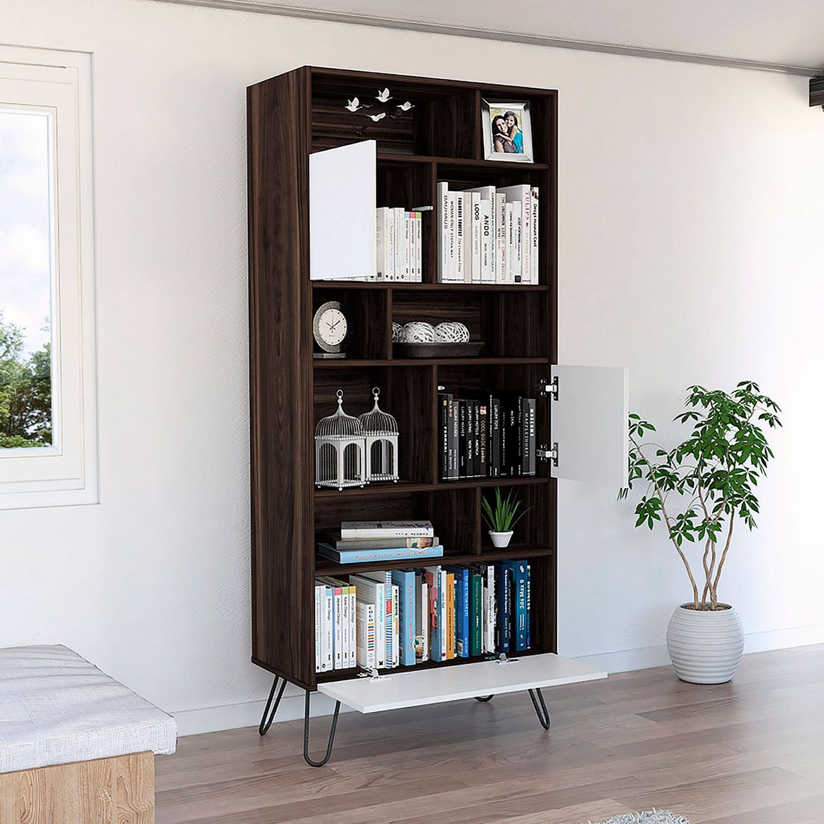 TUHOME - Biblioteca Con 3 Puertas Vassel 