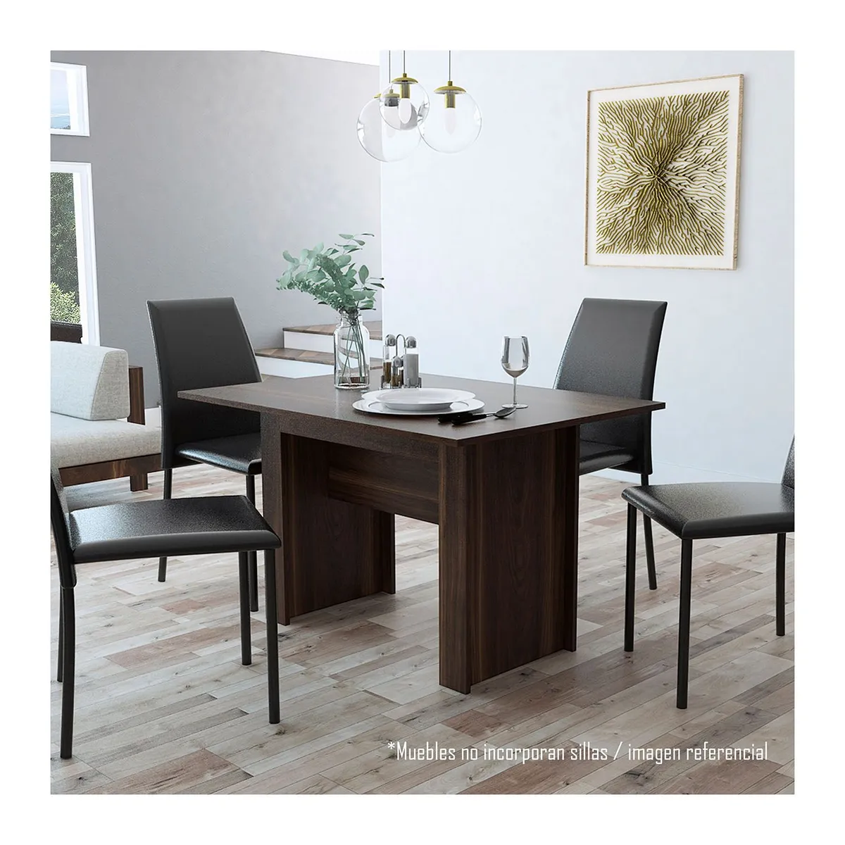 TUHOME - Mesa de Comedor Classic (4 Puestos)