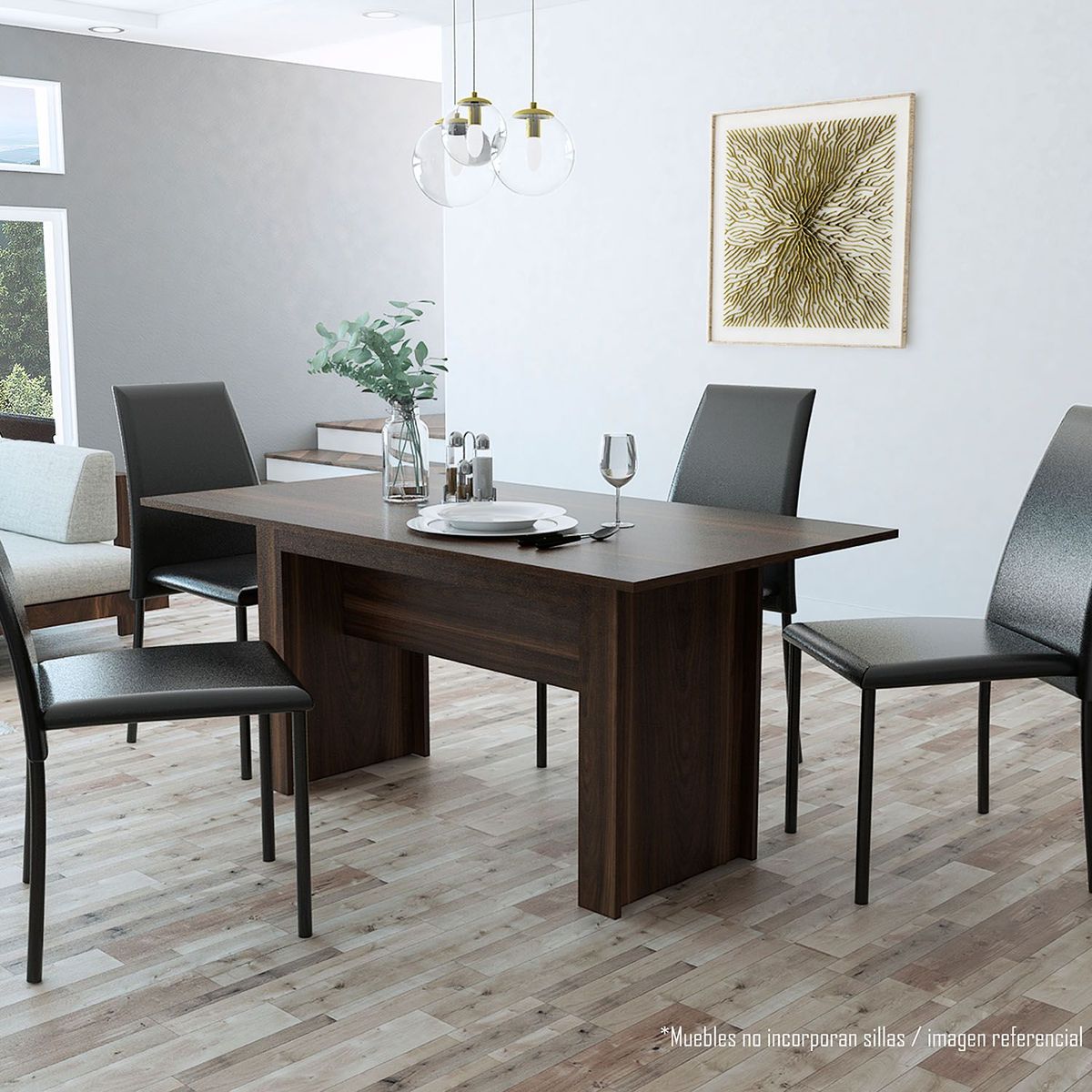 TUHOME - Mesa de Comedor Classic (6 Puestos)