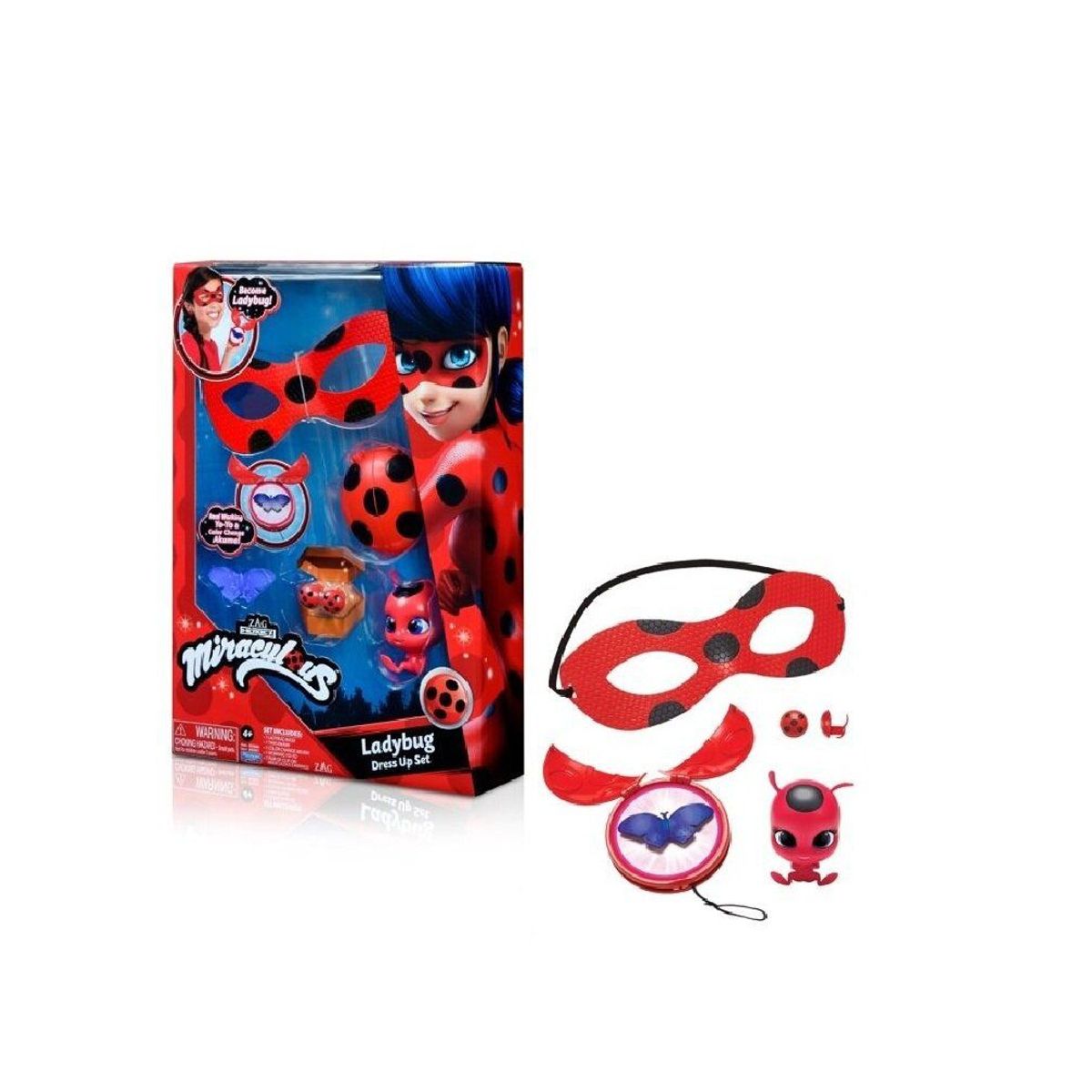 PLAYMATES - Miraculous Ladybug set accesorios