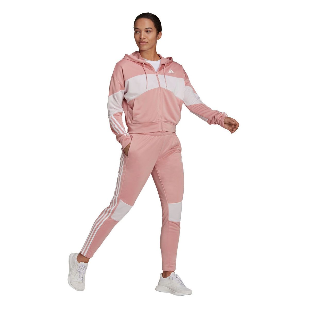 ADIDAS - Buzo Conjunto Deportivo Bold Block Casual Adidas Mujer