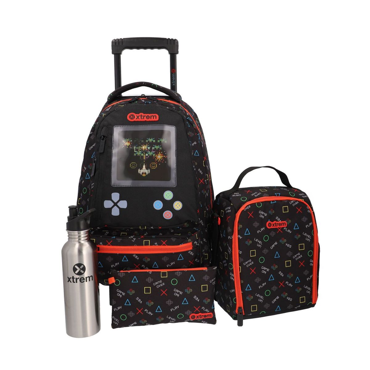 XTREM - Set 4zas Trolley Set Run Pack 295 Black Video