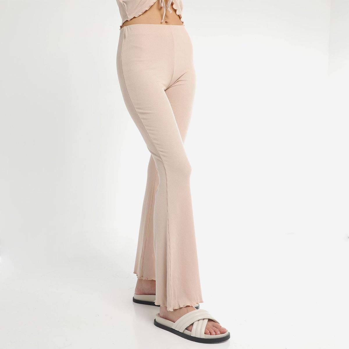 SYBILLA - Pantalón Rib Mujer Sybilla