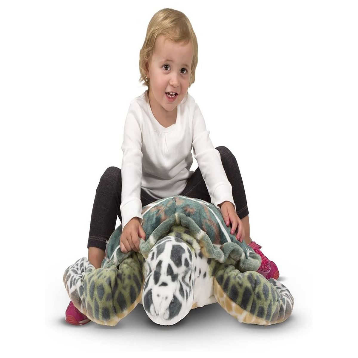 MELISSA & DOUG - Peluche Jumbo Tortuga Marina