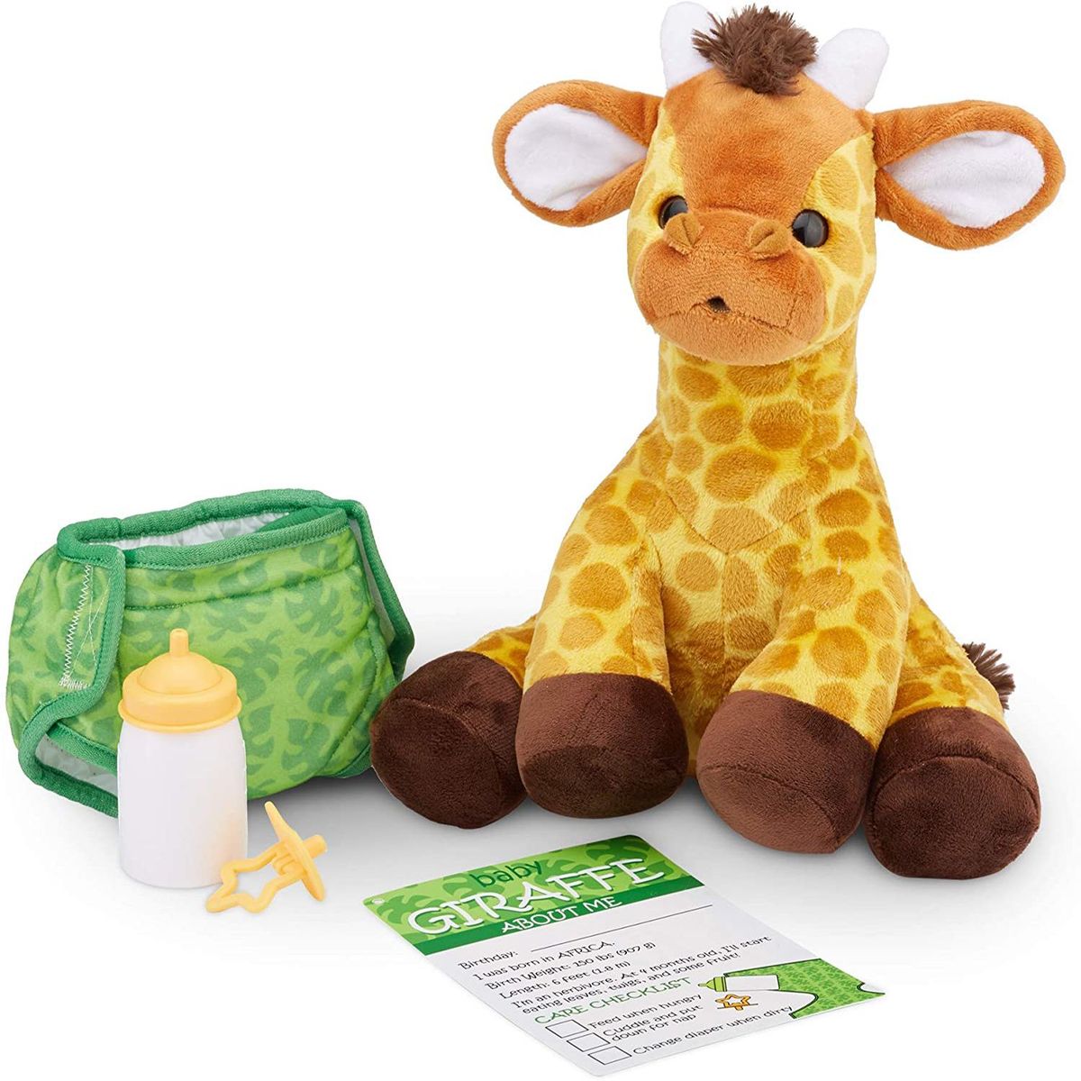 MELISSA & DOUG - Peluche Jirafa Recién Nacido