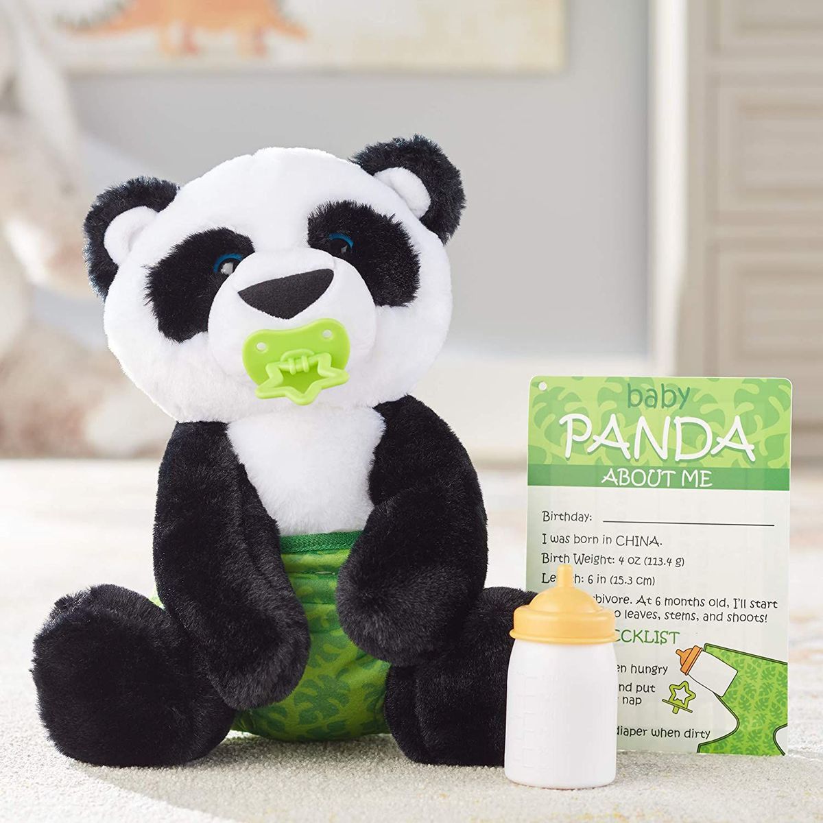MELISSA & DOUG - Peluche Panda Recién Nacido