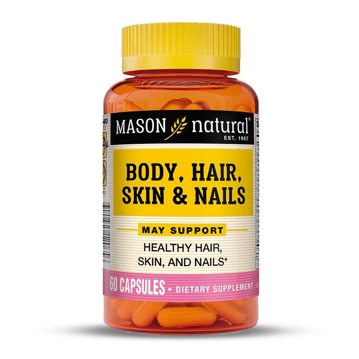 MASON - Mason Natural Multivitamínico Cabello Piel Y Uñas 60 Cápsulas