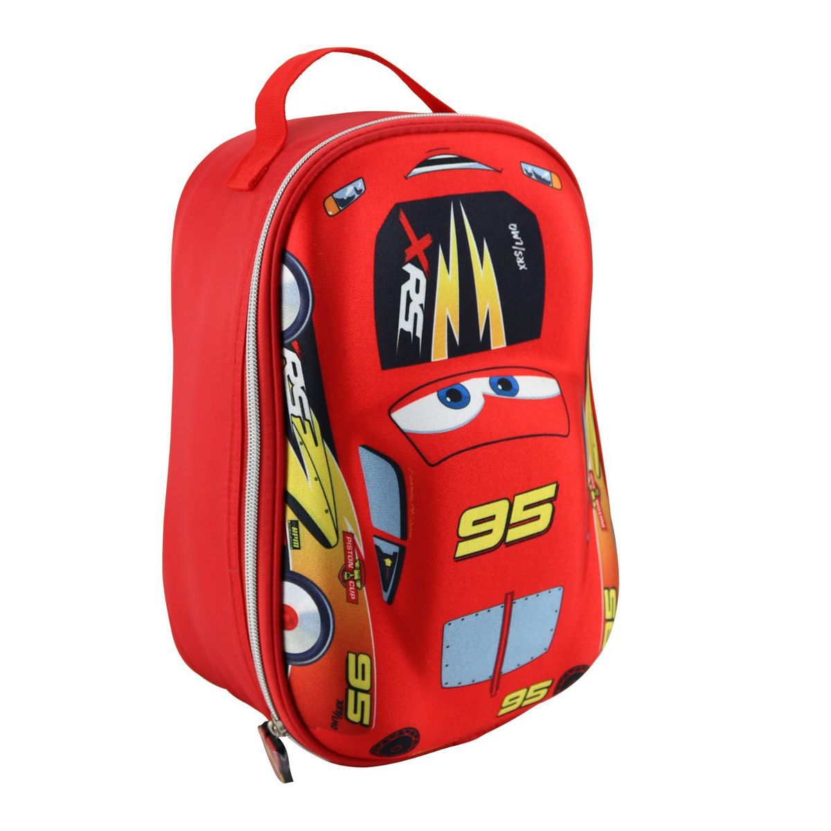 CARS - Lonchera Cars Con Forma Eva 3D