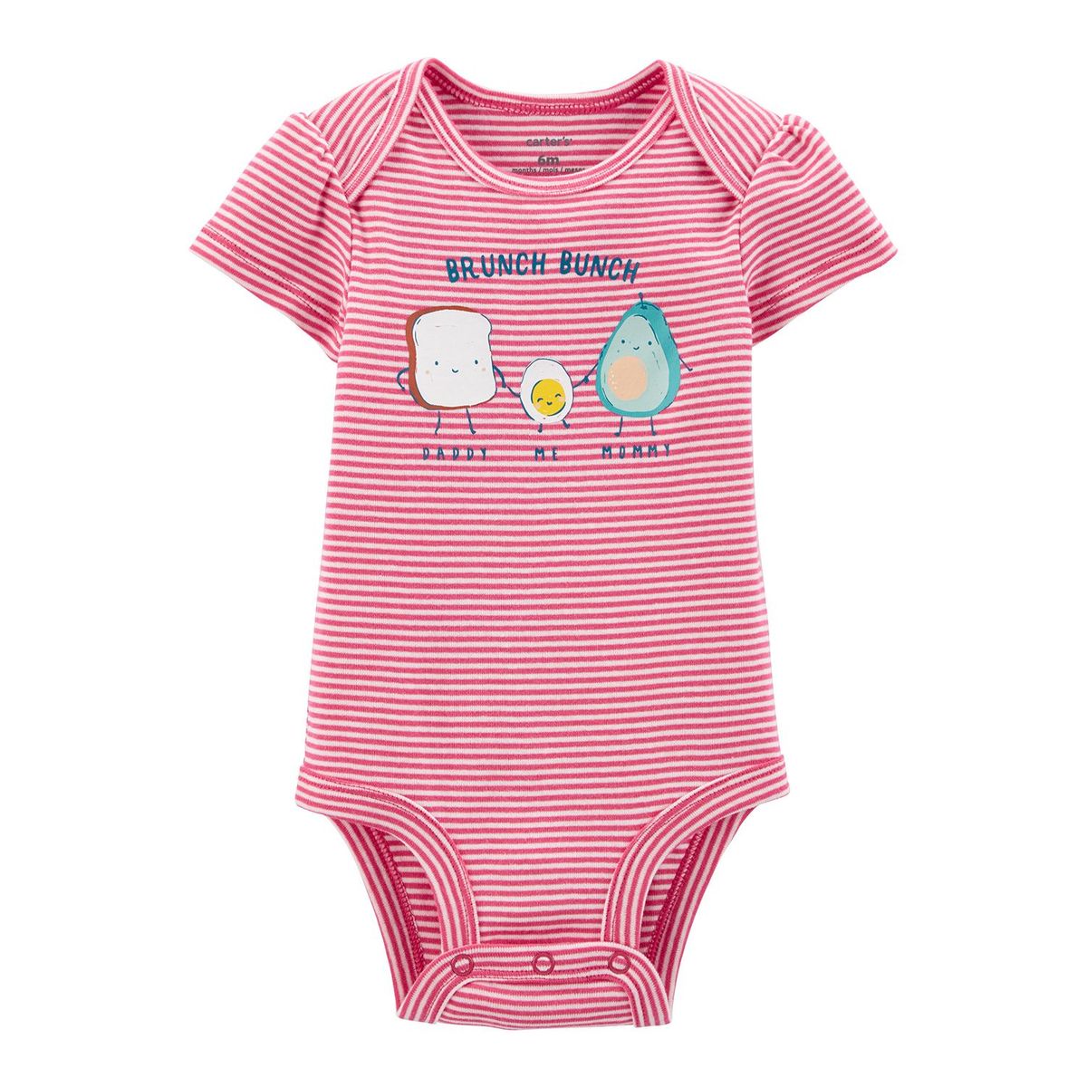CARTER'S - Body Algodón Bebé niña Cartes
