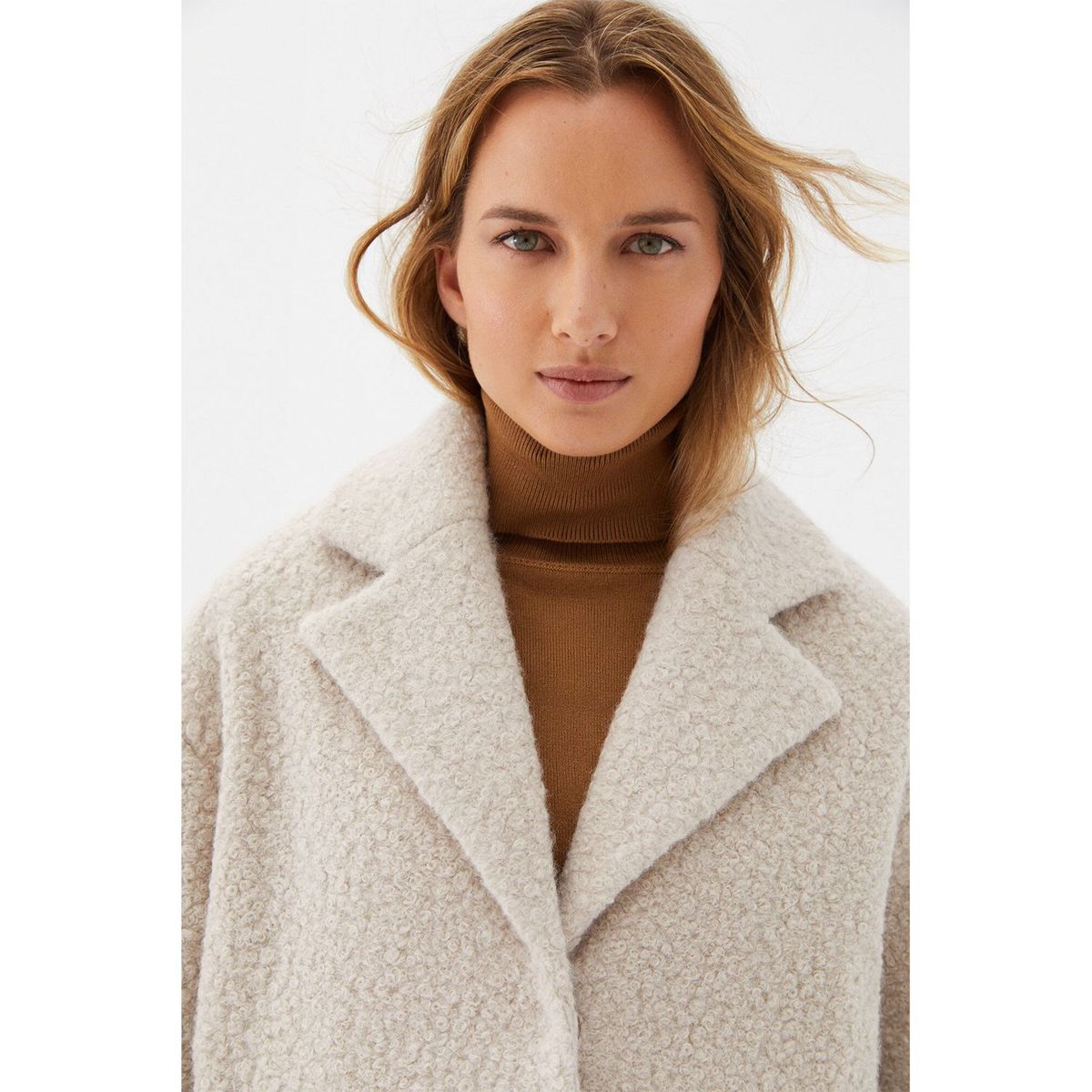 CORTEFIEL - Abrigo Mujer Cortefiel