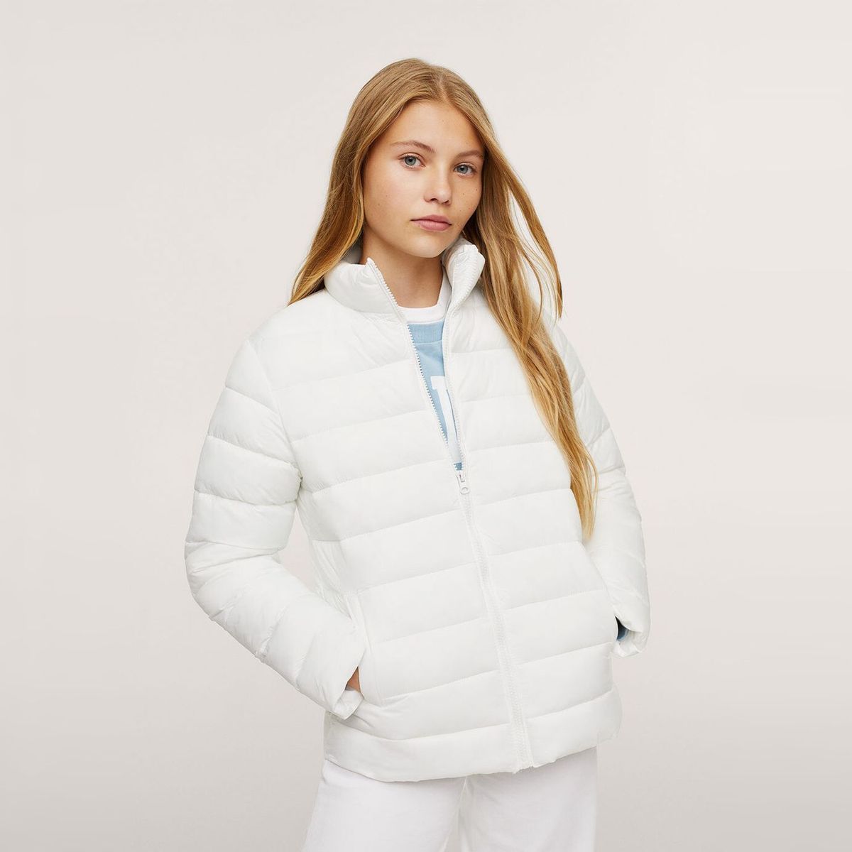 MANGO TEEN - Casaca Poliamida