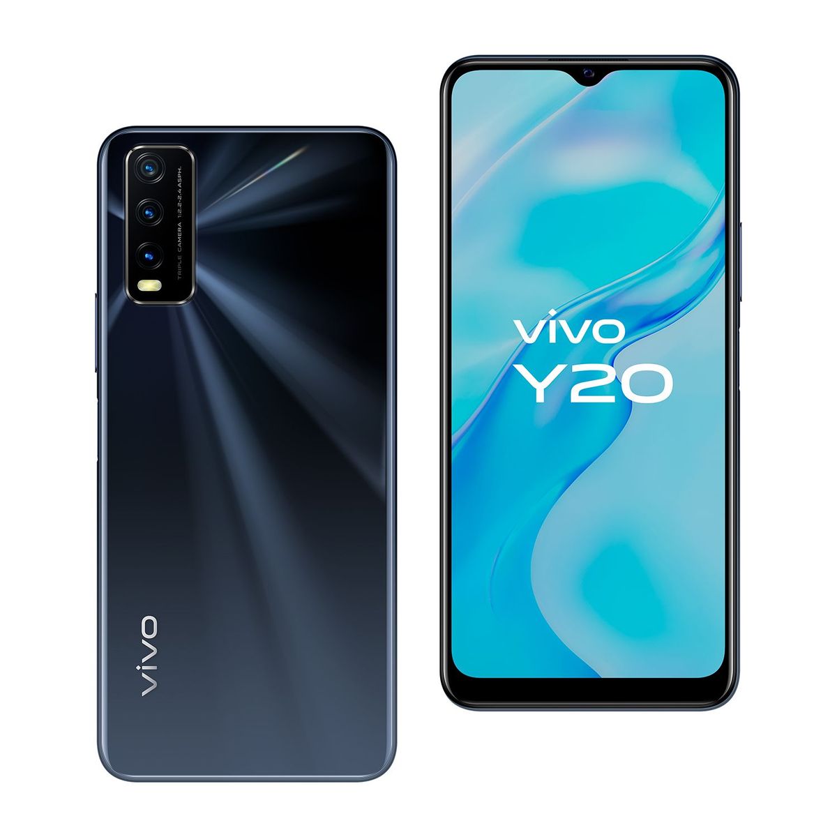 VIVO - Vivo Y20 4GB+64GB Negro OBSIDIANA