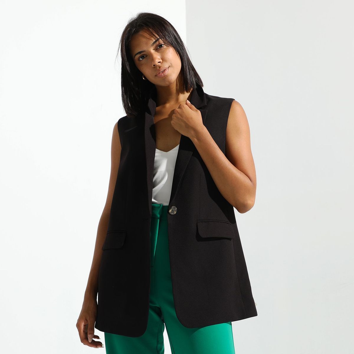 BASEMENT - Chaleco Mujer Basement