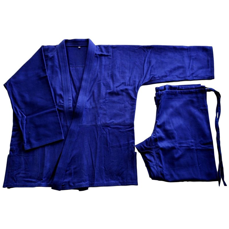 NV - Jiu Jitsu Gi Uniforme Completo Lona Nacional