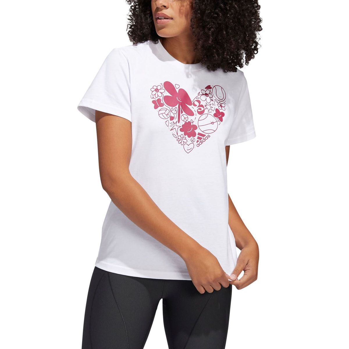 ADIDAS - Polo Deportivo Casual Fun Sport Mujer