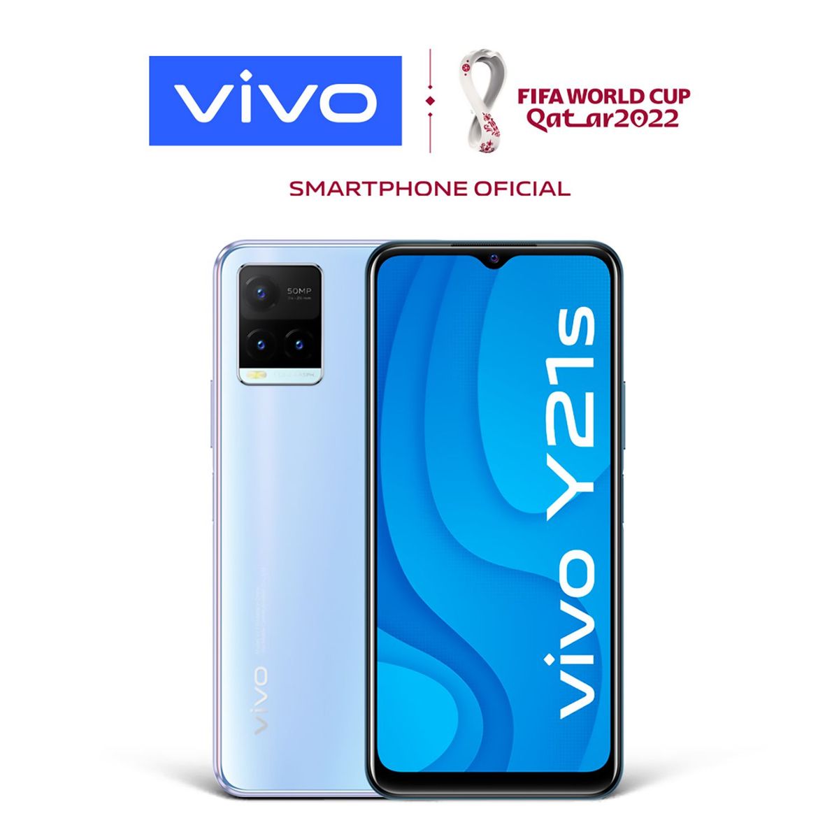 VIVO - Vivo Y21s  4GB+128GB Blanco Perla