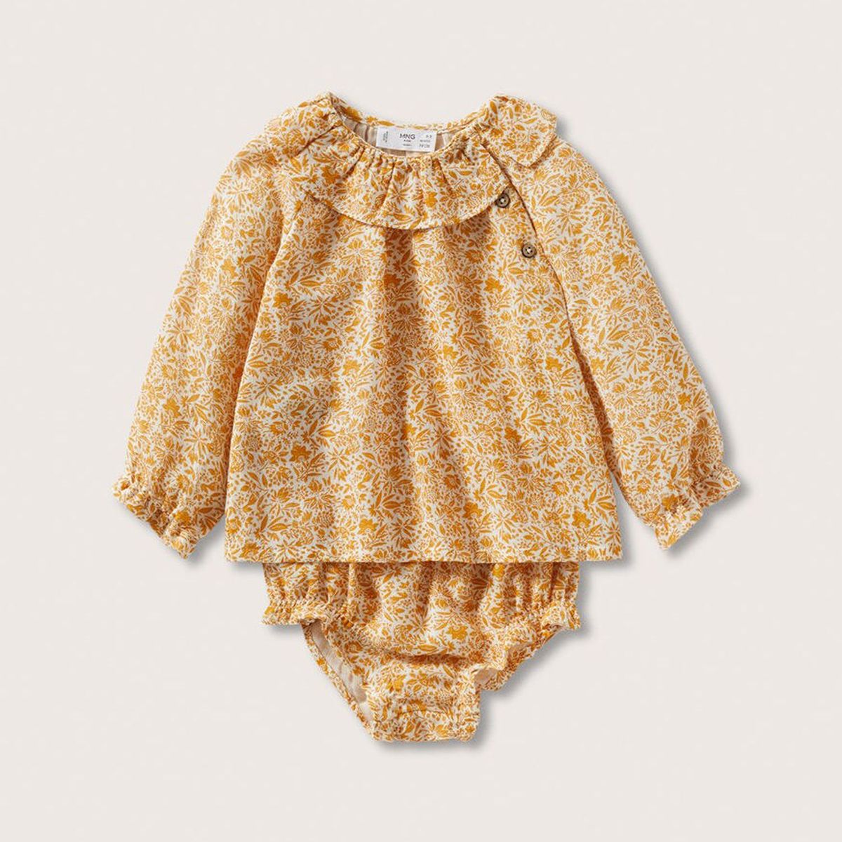 MANGO KIDS - Blusa Algodón Bebé Niña 