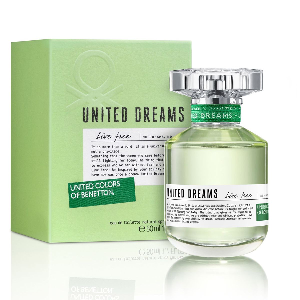 BENETTON - UD Live Free EDT 50ml BENETTON Mujer