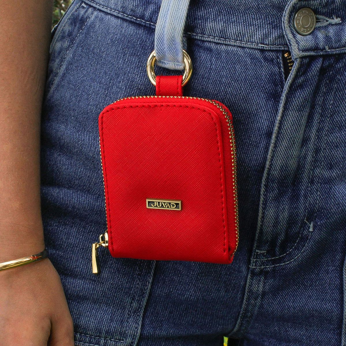 JUVAD - Monedero Mujer Juvad Kyara Rojo
