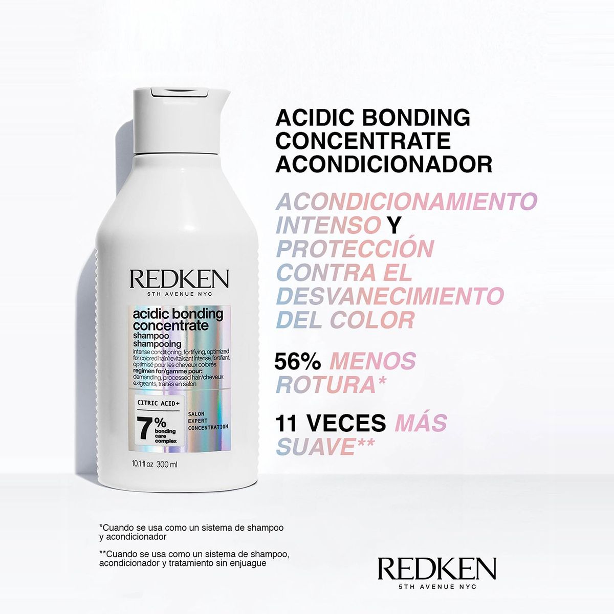 REDKEN - Acondicionador Acidic Bonding Concentrate 300ml