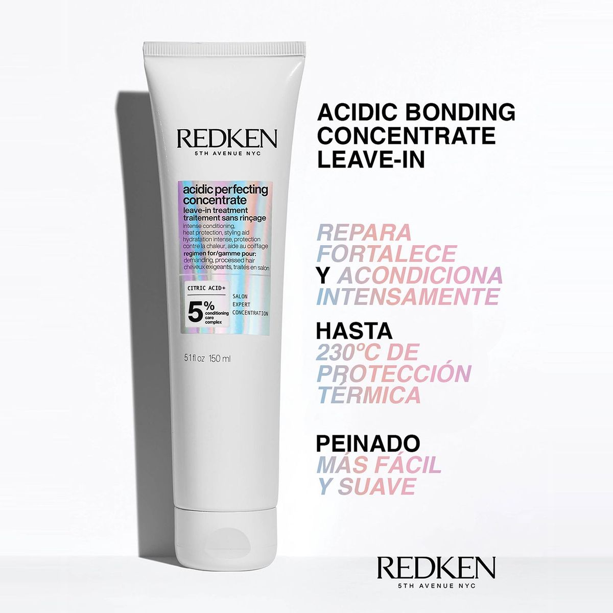 REDKEN - Tratamiento Para Cabello Dañado Leave-In Treatment Acidic Bonding Concentrate 150Ml