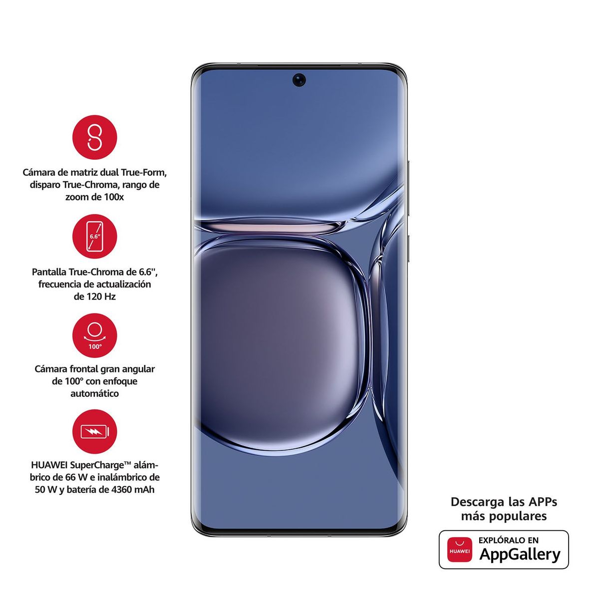 HUAWEI - HUAWEI P50 PRO Golden Black