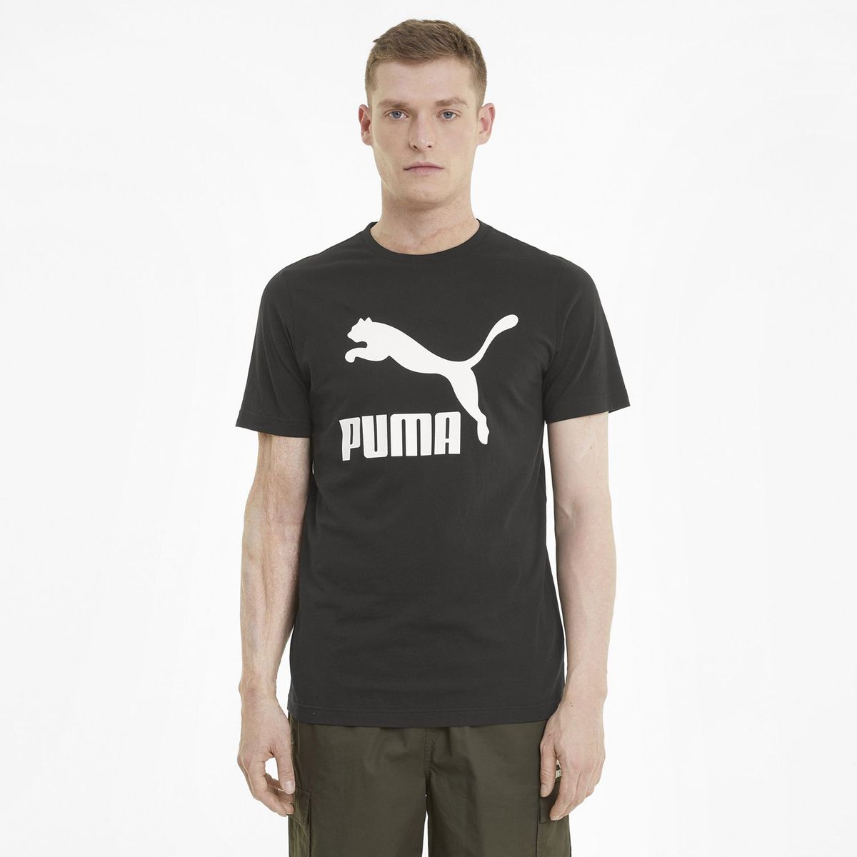 PUMA - Polo Deportivo Classics Logo Tee Training Hombre