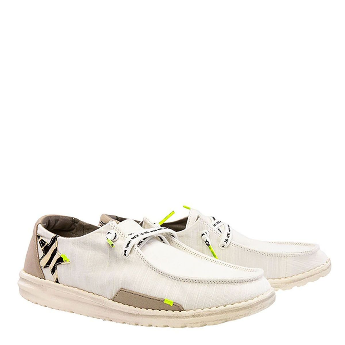 HEY DUDE - Mocasin Mujer Hey Dude Wendy Star White