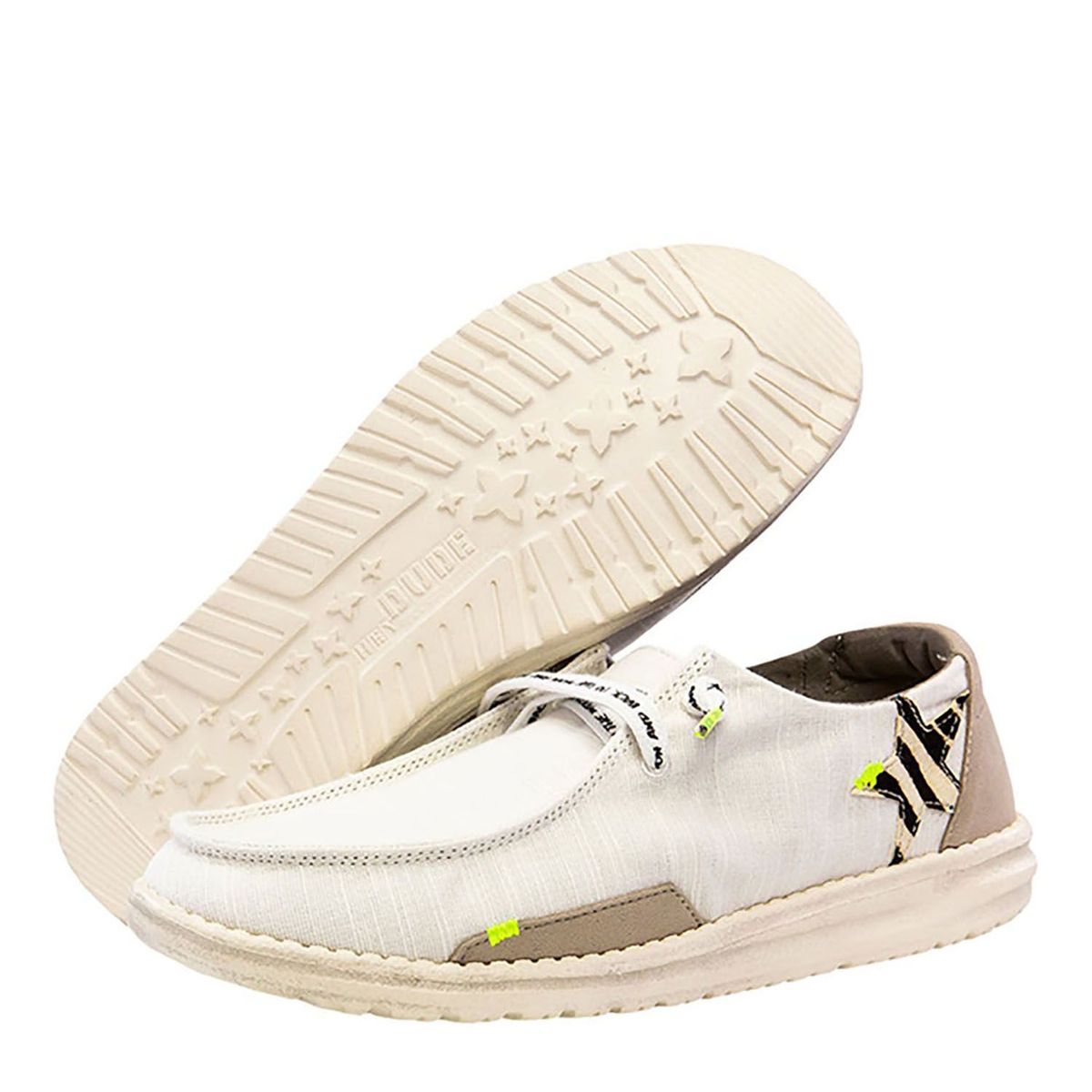 HEY DUDE - Mocasin Mujer Hey Dude Wendy Star White