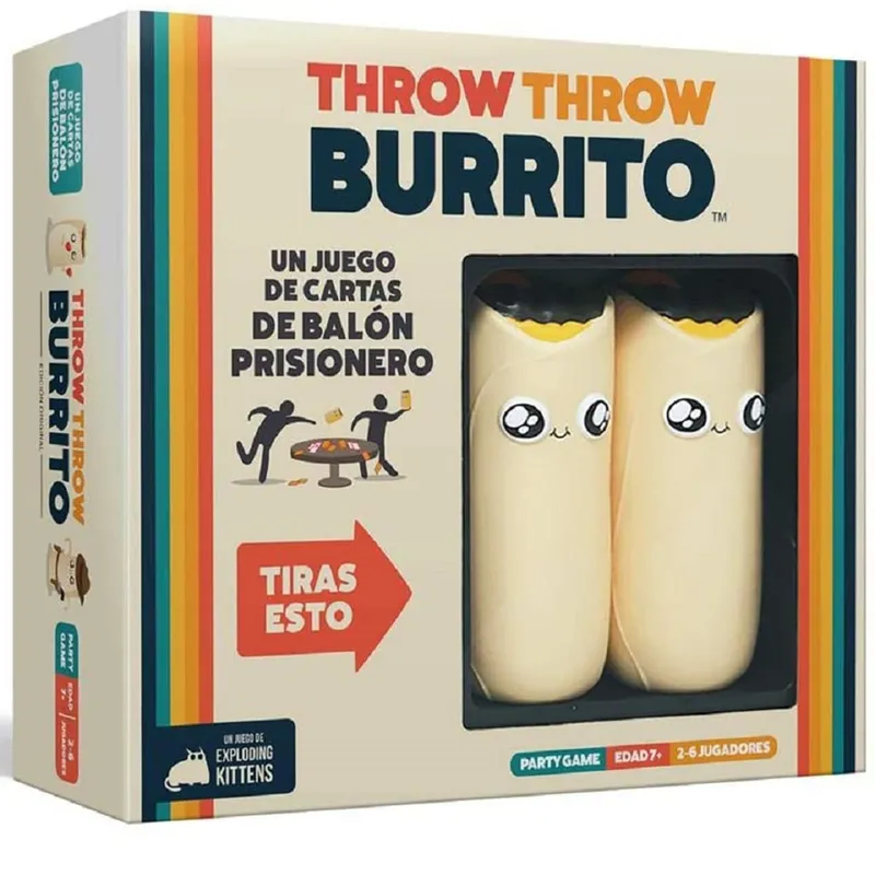 ASMODEE - Juego de Mesa Throw Throw Burrito
