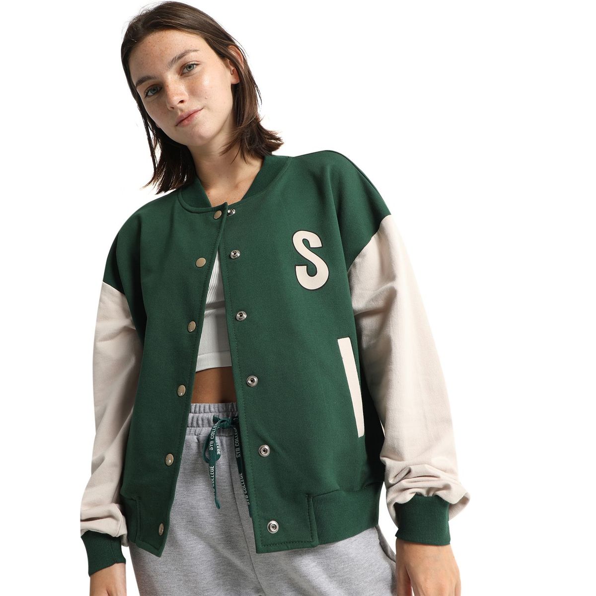 SYBILLA - Casaca Bomber Mujer Sybilla